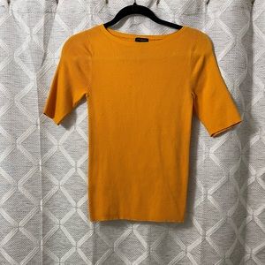 Orange Ann Taylor knit top